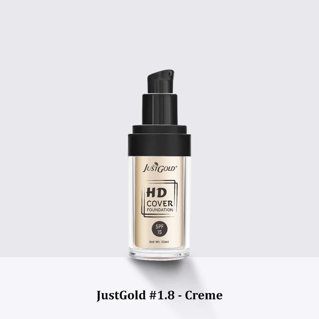 JUST GOLD HD COVER FOUNDATION 30ML