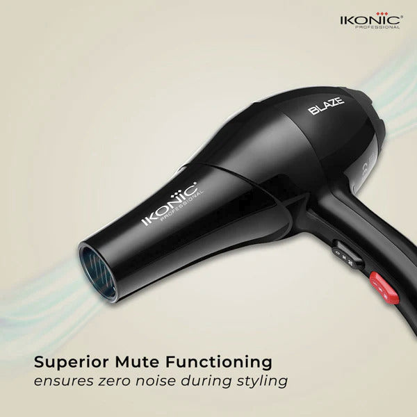 IKONIC Hair Dryer Blaze Black