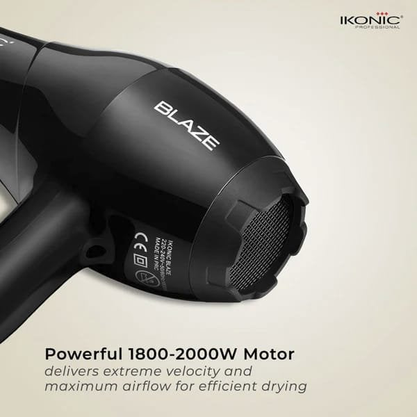 IKONIC Hair Dryer Blaze Black