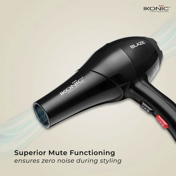 IKONIC Hair Dryer Blaze Black