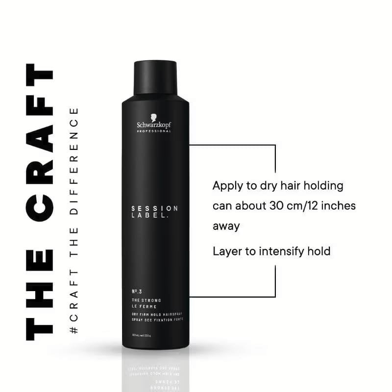 SCHWARZKOPF OSiS+ Session Label 03 DRY FIX 300ML