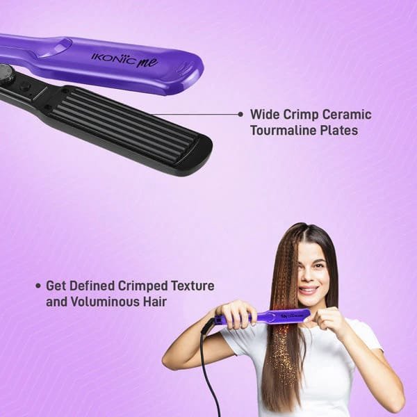 IKONIC CRIMPER CRIMP & STYLE PURPLE