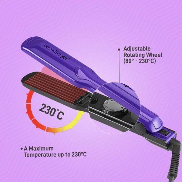 IKONIC CRIMPER CRIMP & STYLE PURPLE