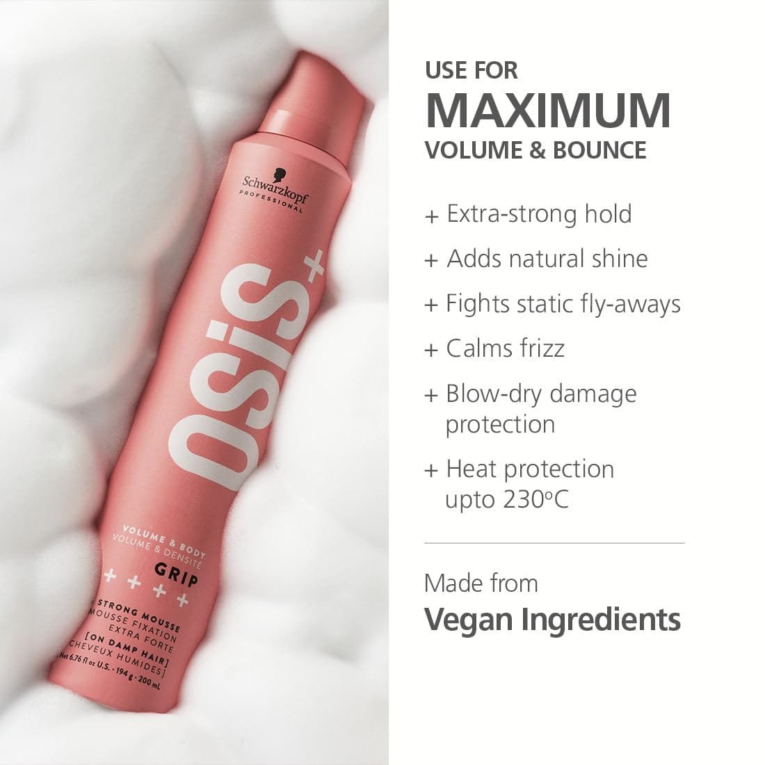 SCHWARZKOPF OSIS+ GRIP 200ML