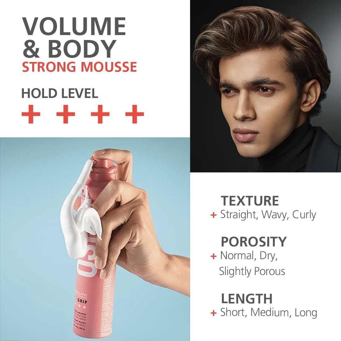 SCHWARZKOPF OSIS+ GRIP 200ML