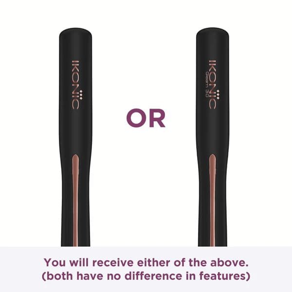 IKONIC STRAIGHTENER GLEAM BLACK & ROSE GOLD 3.0