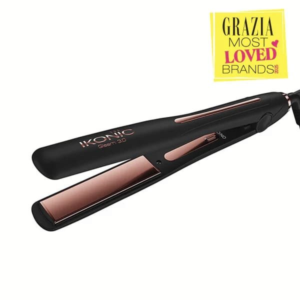 IKONIC STRAIGHTENER GLEAM BLACK & ROSE GOLD 3.0