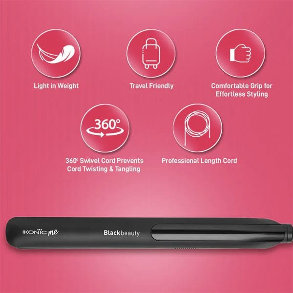 IKONIC ME STRAIGHTENER BLACK BEAUTY