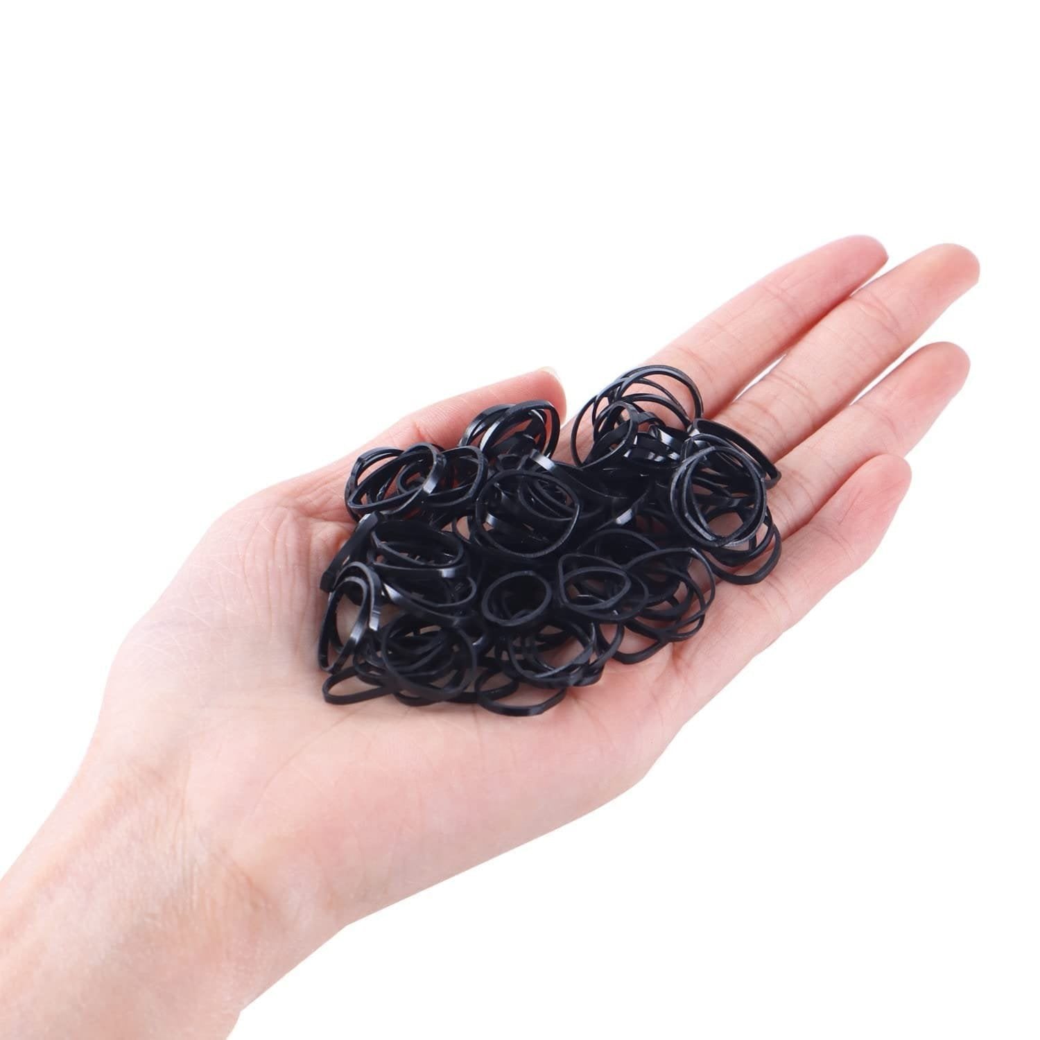 SNS RUBBER BAND BLACK GLOSSY BIG 50 GMS