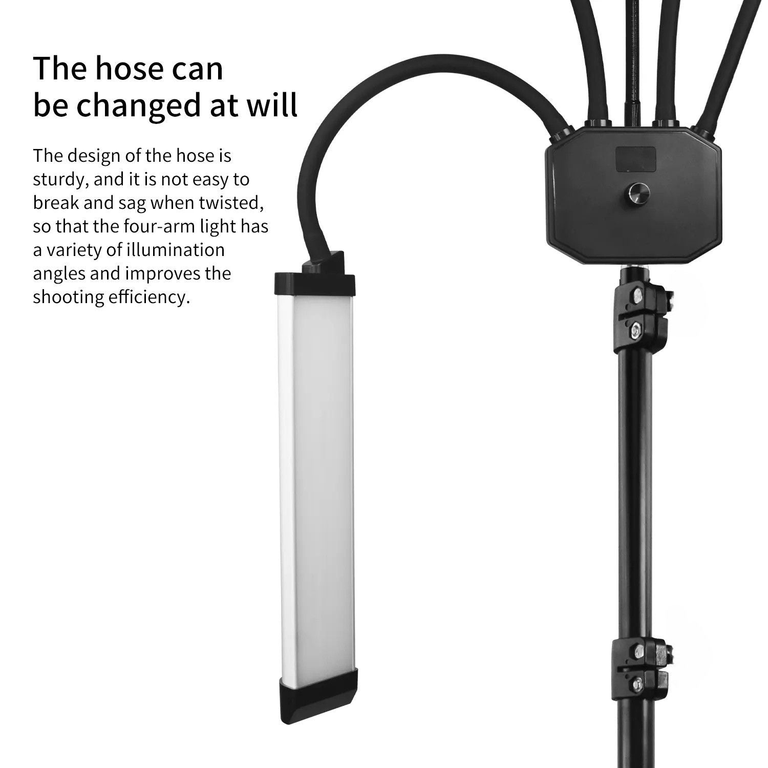4 ARM LIGHT (WITH BAG & TRIPOD )