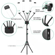 4 ARM LIGHT (WITH BAG & TRIPOD )