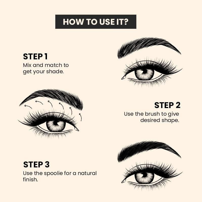 Europe Girl Eyebrow Palette