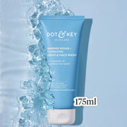 DOT & KEY BARRIER REPIAR + HYDRATING GENTLE FACE WASH WITH 5 CERAMIDES & JAPANESE RICE WATER