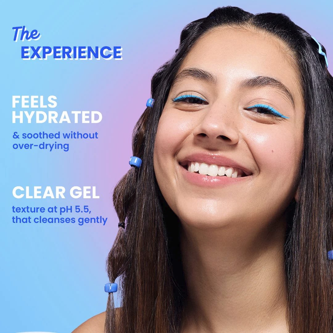 DOT & KEY BARRIER REPIAR + HYDRATING GENTLE FACE WASH WITH 5 CERAMIDES & JAPANESE RICE WATER