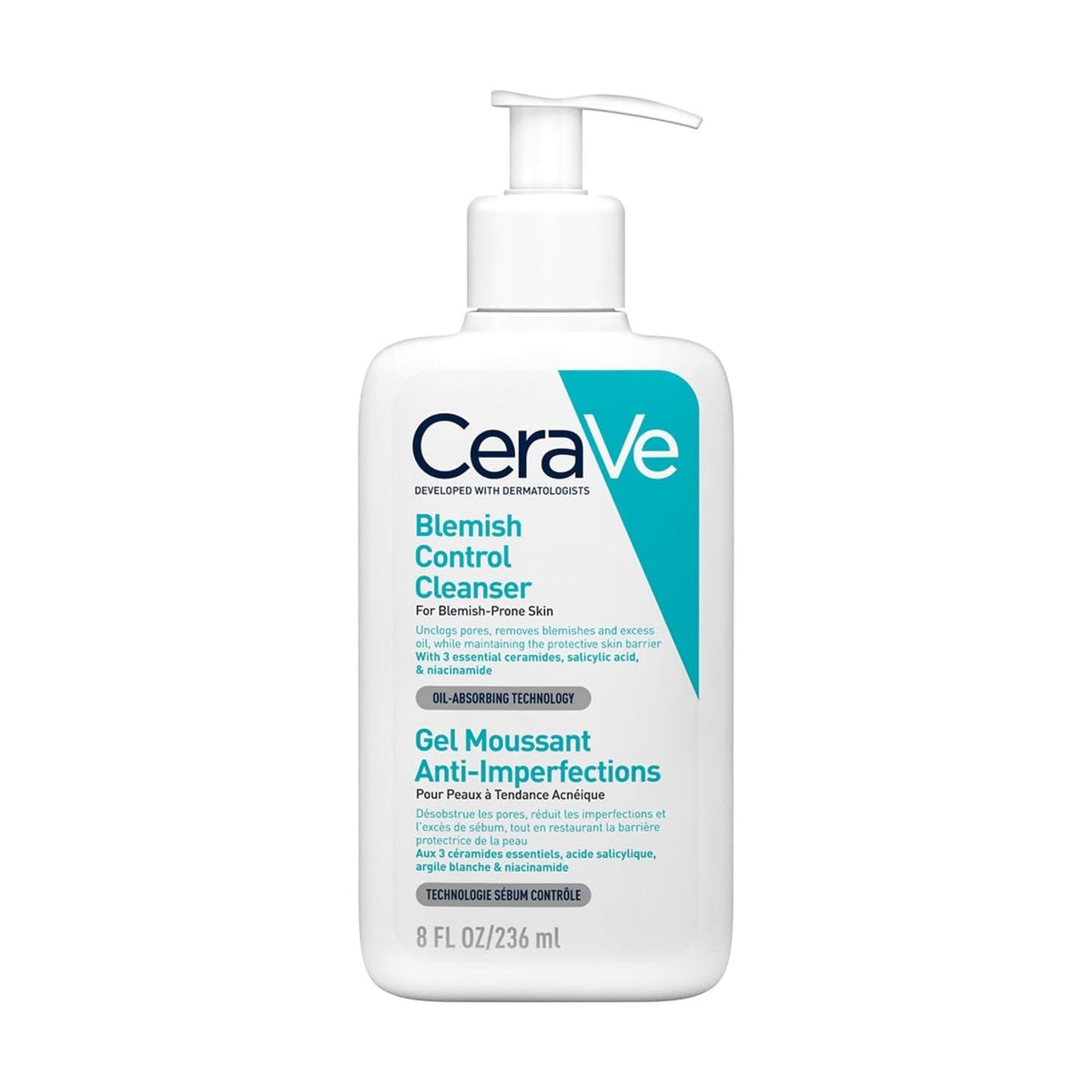 CERAVE BLEMISH CONTROL CLEANSER 236ML