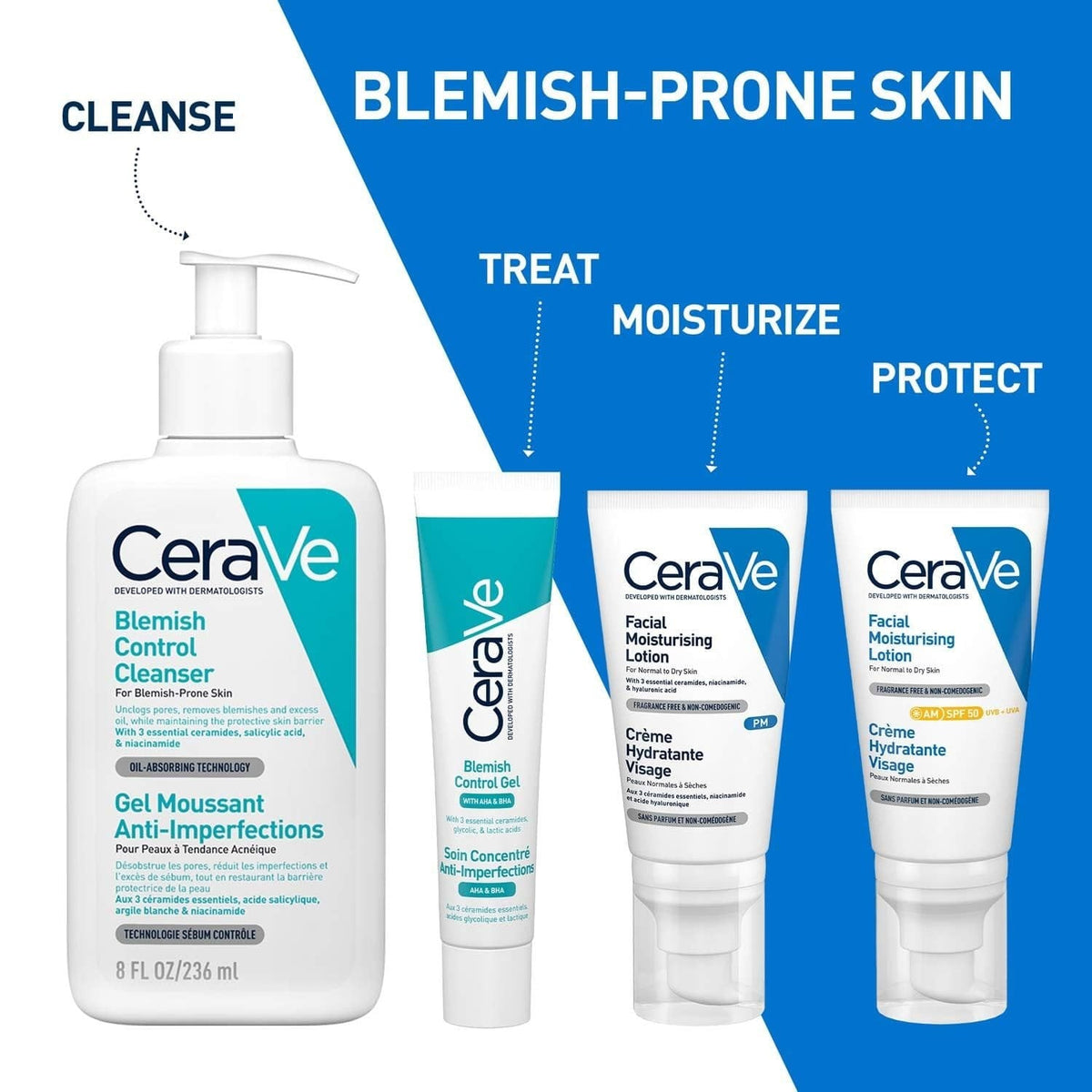 CERAVE BLEMISH CONTROL CLEANSER 236ML