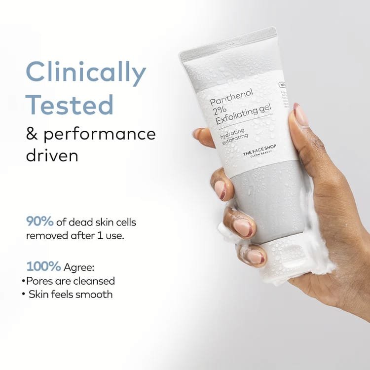 THE FACE SHOP PANTHENOL 2PERCENT EXFOLITATING GEL 150ML