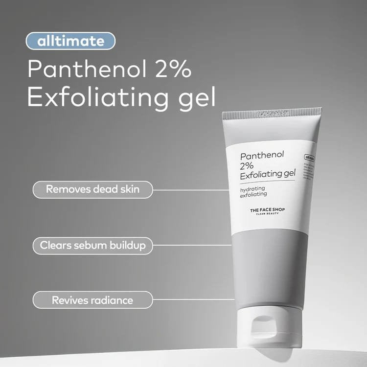 THE FACE SHOP PANTHENOL 2PERCENT EXFOLITATING GEL 150ML