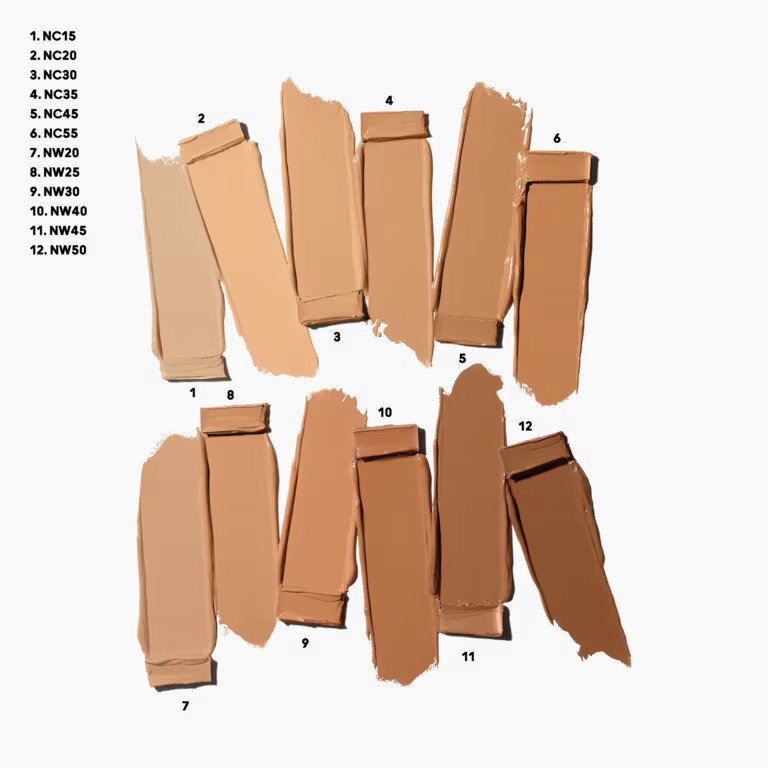 MAC PROFESSIONAL FULL COVERAGE FOUNDATION *12 COLOURS