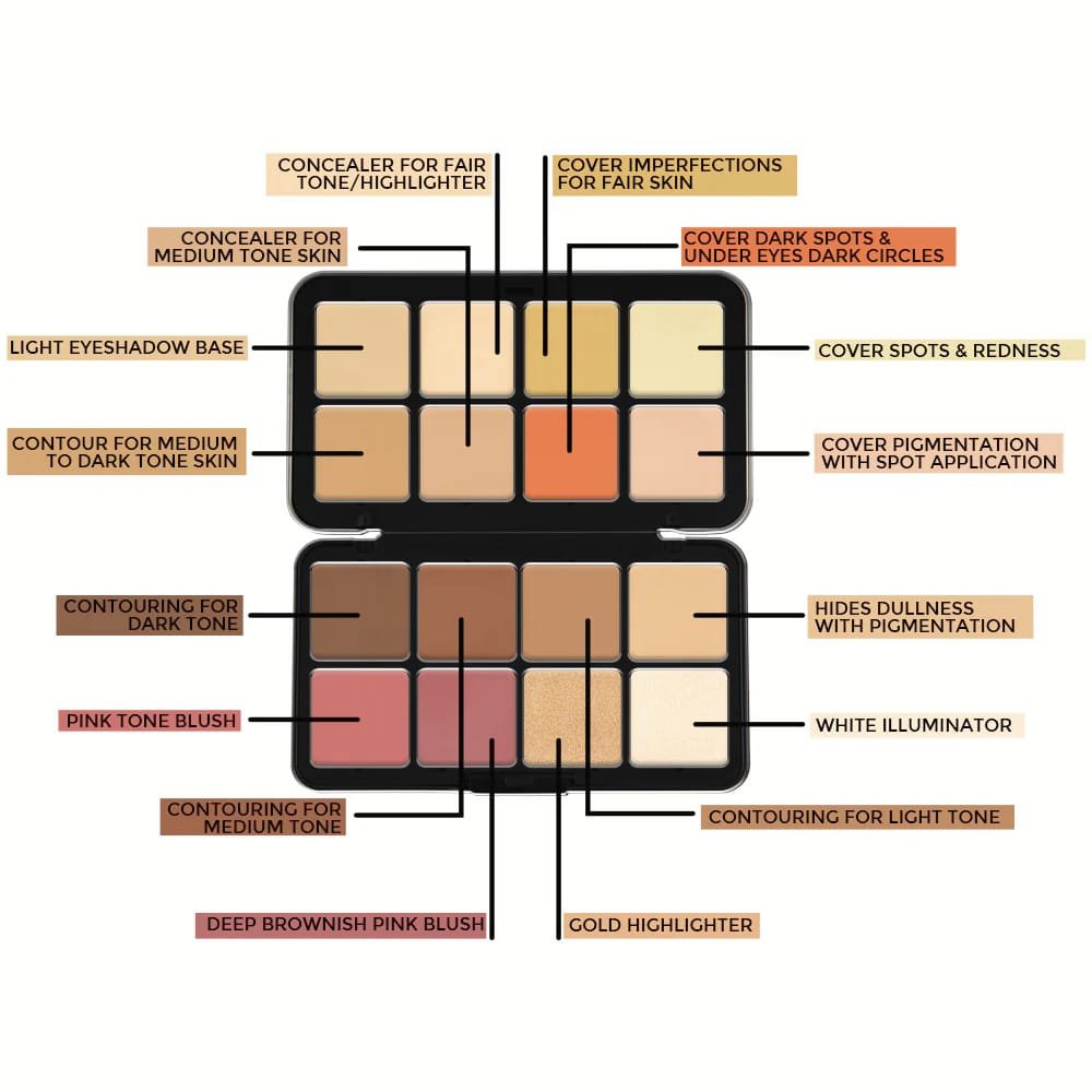 FOREVER 52 HD FACE SKIN PALETTE CHP002 (40G)