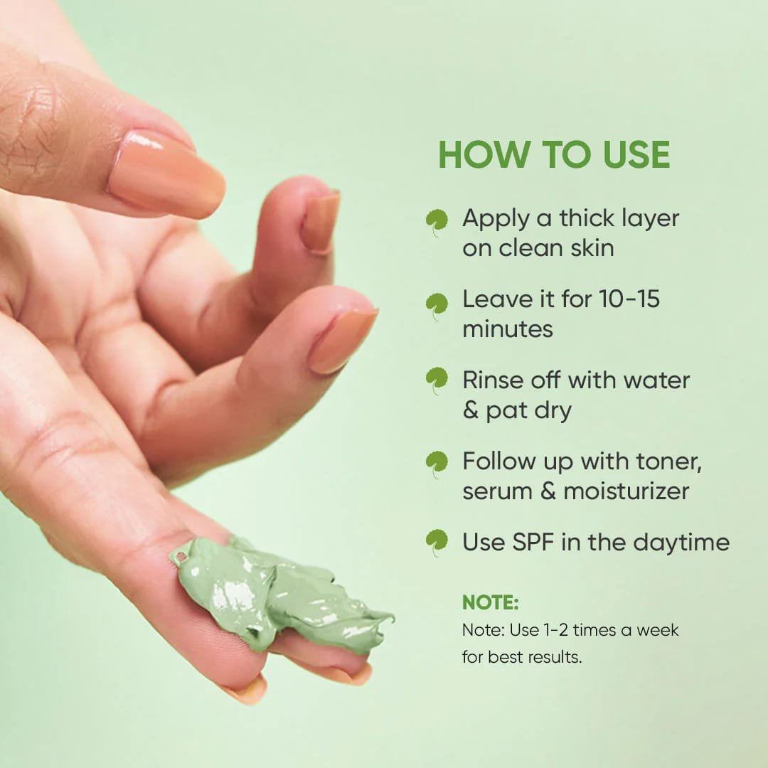 DOT & KEY POLLUTION + ACNE DEFENSE GREEN CLAY MASK WITH CICA & MATCHA GREEN TEA