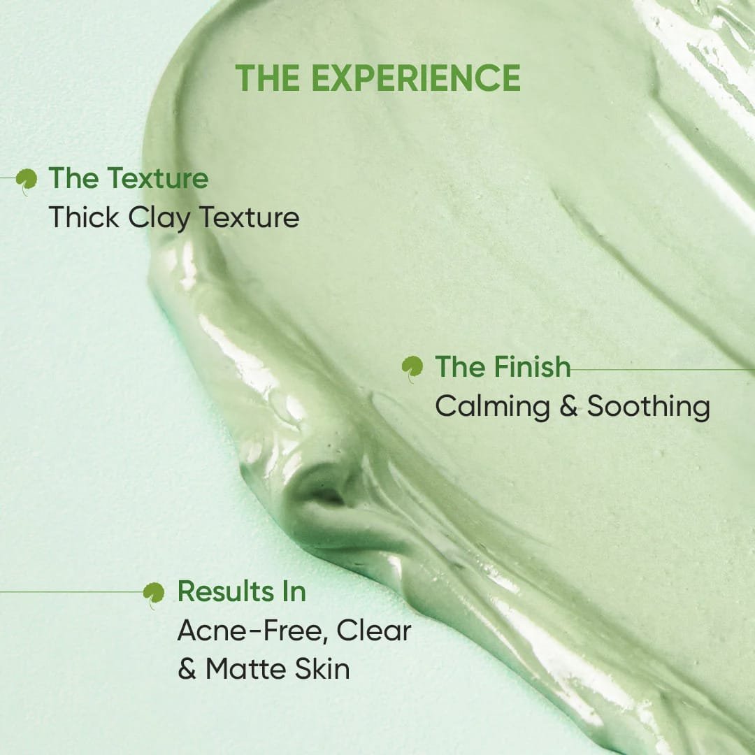 DOT & KEY POLLUTION + ACNE DEFENSE GREEN CLAY MASK WITH CICA & MATCHA GREEN TEA