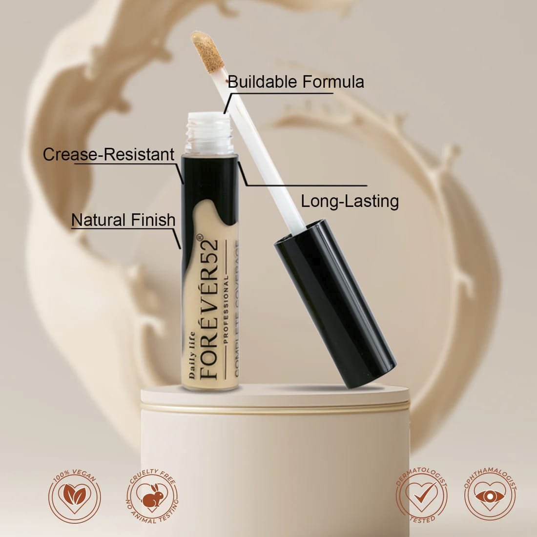 FOREVER 52 COMPLETE COVERAGE CONCEALER 10G