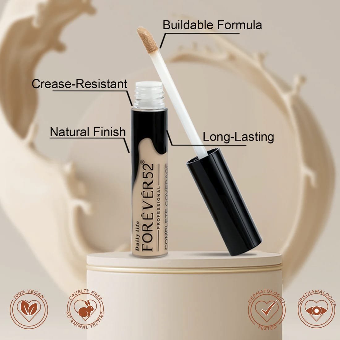 FOREVER 52 COMPLETE COVERAGE CONCEALER 10G