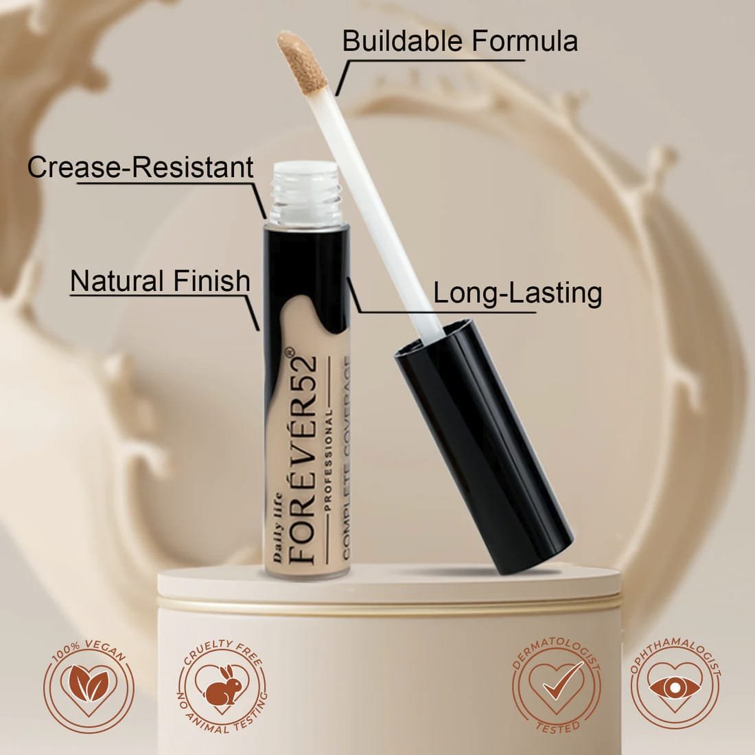 FOREVER 52 COMPLETE COVERAGE CONCEALER 10G