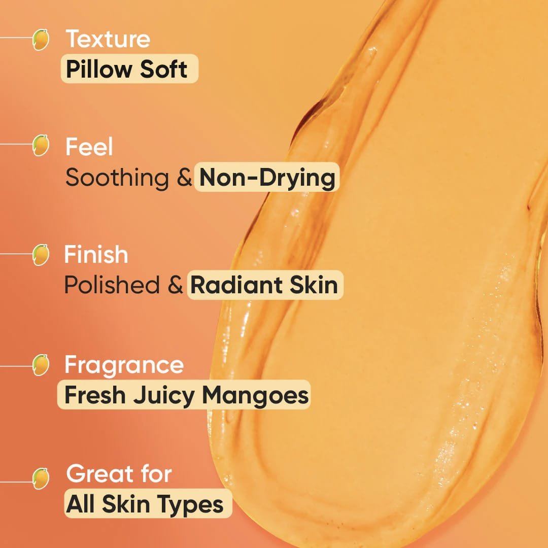 DOT & KEY MANGO DETAN CLAY MASK WITH GLYCOLIC & NIACINAMIDE