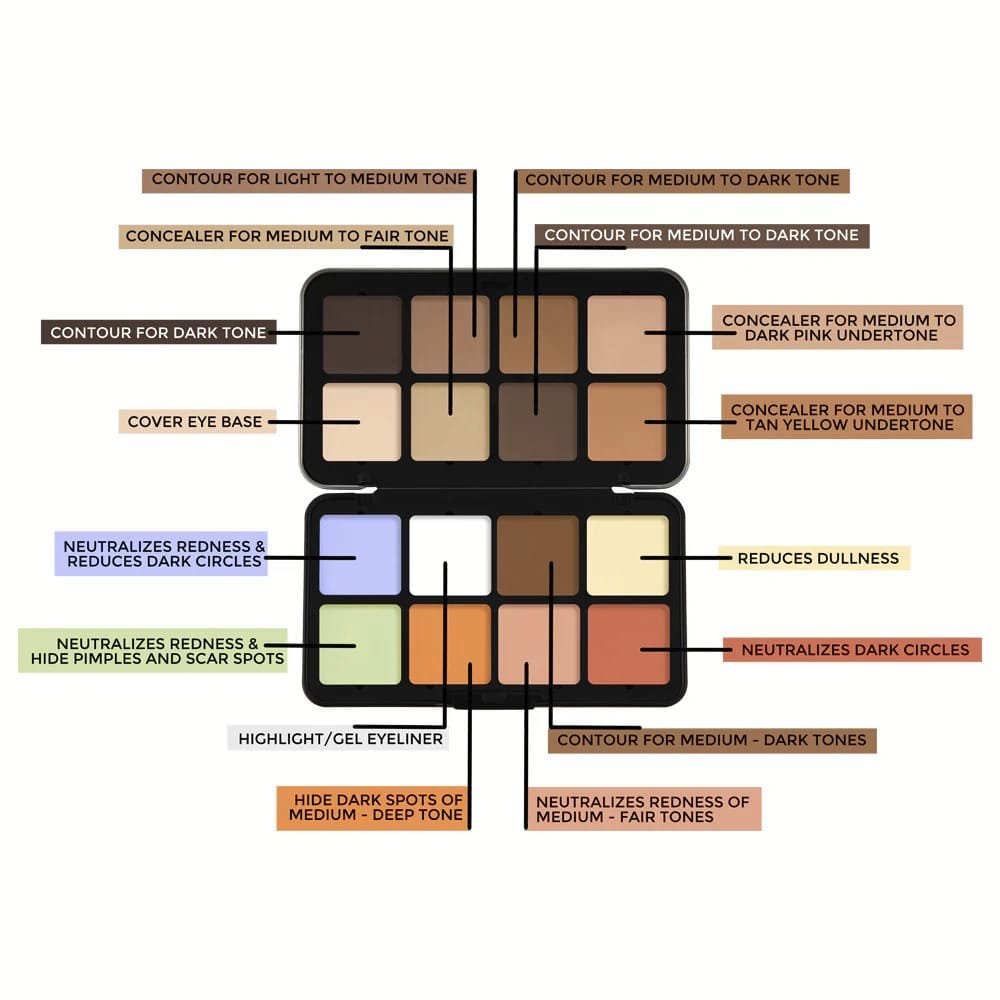 FOREVER 52 CHP001 CAMOUFLAGE HD PALETTE CHP001 (40G)