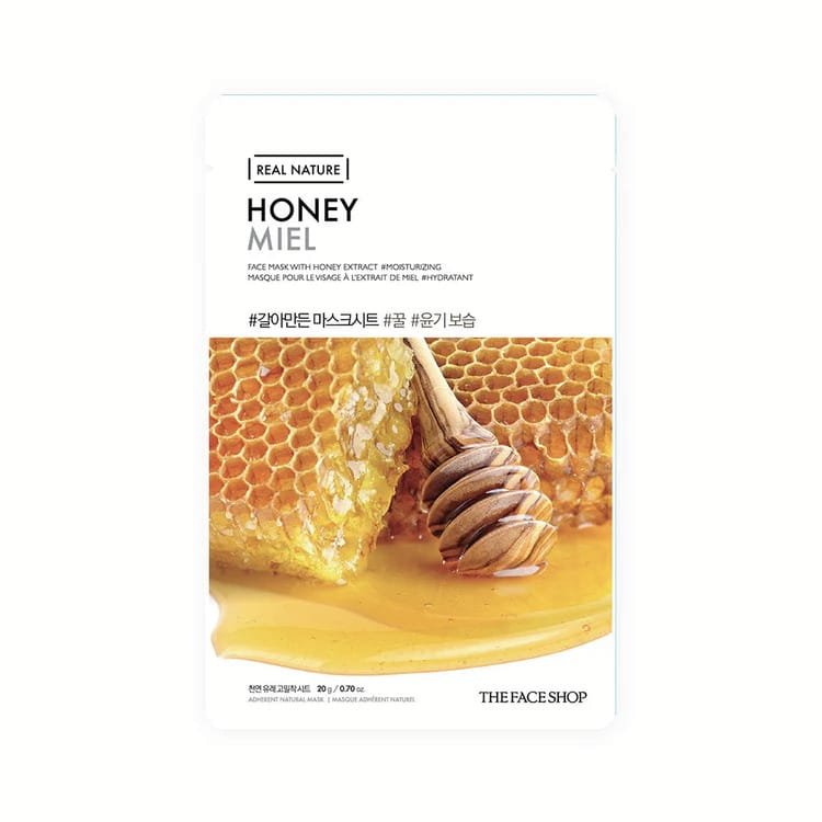 The Face Shop Real Nature Honey Miel Face Mask 20g