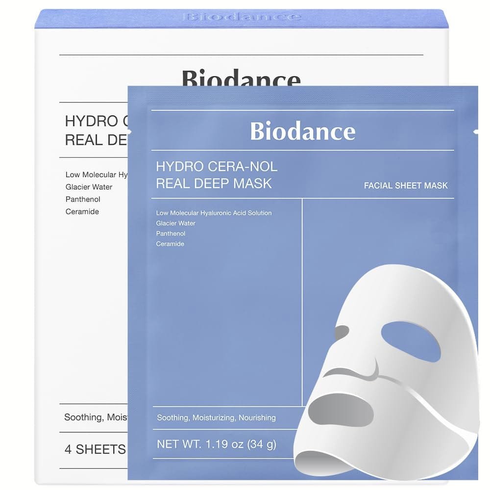 BIODANCE HYDRO CERA NOL REAL DEEP FACIAL SHEET MASK 34g