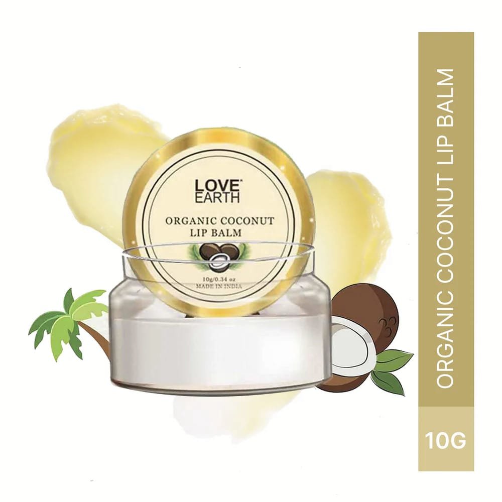 LOVE EARTH Coconut Lip Balm 10g