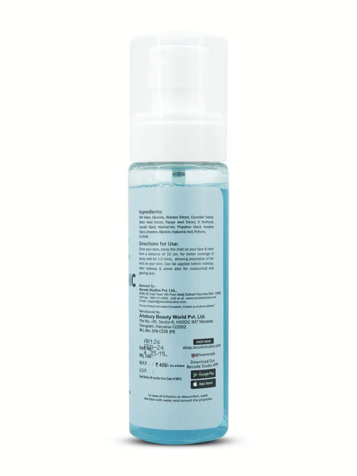 Recode Hyaluronic Acid Glow MIST 100ML