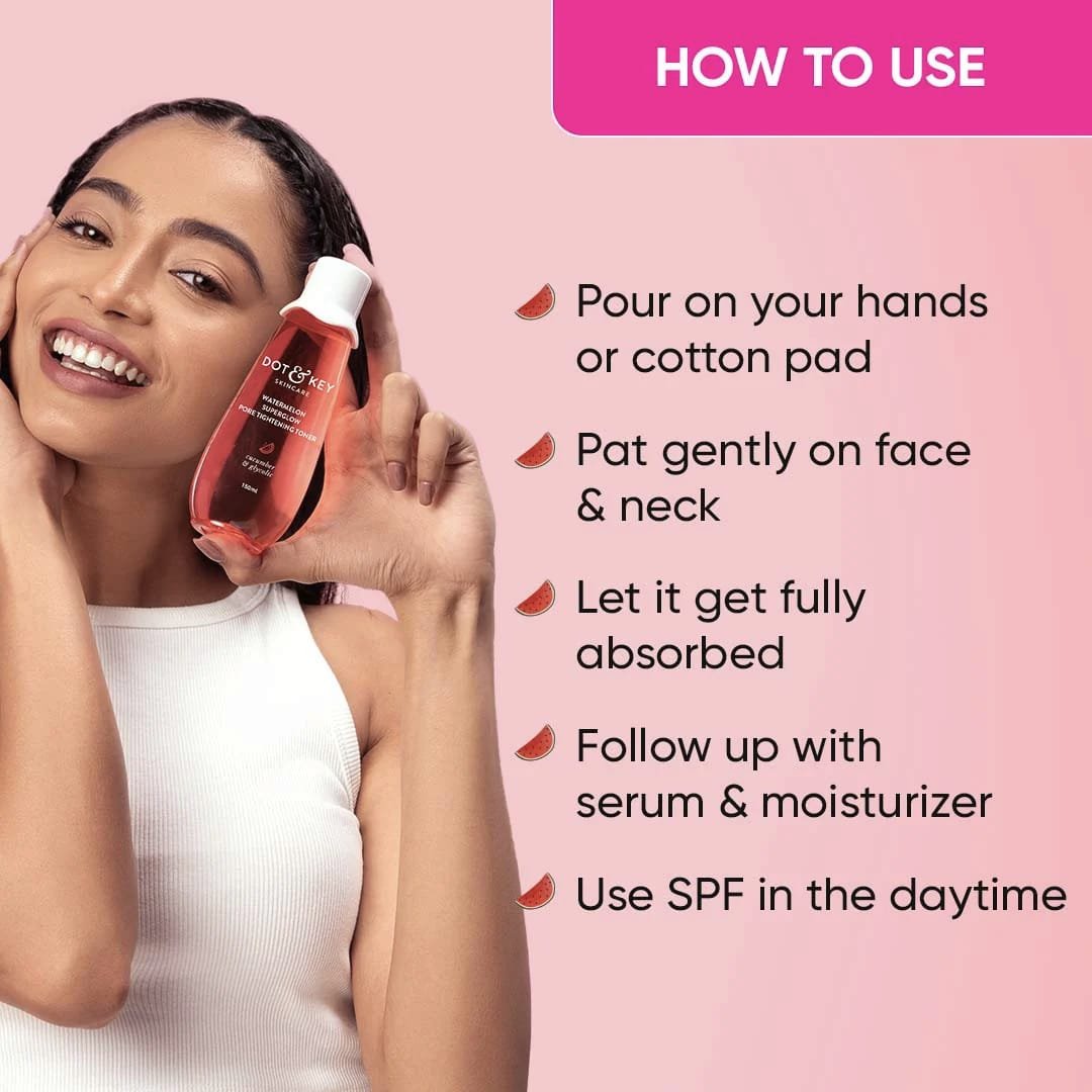 DOT & KEY WATERMELON SUPERFLOW PORE TIGHTENING TONER WITH CUCUMBER & GLYCOLIC