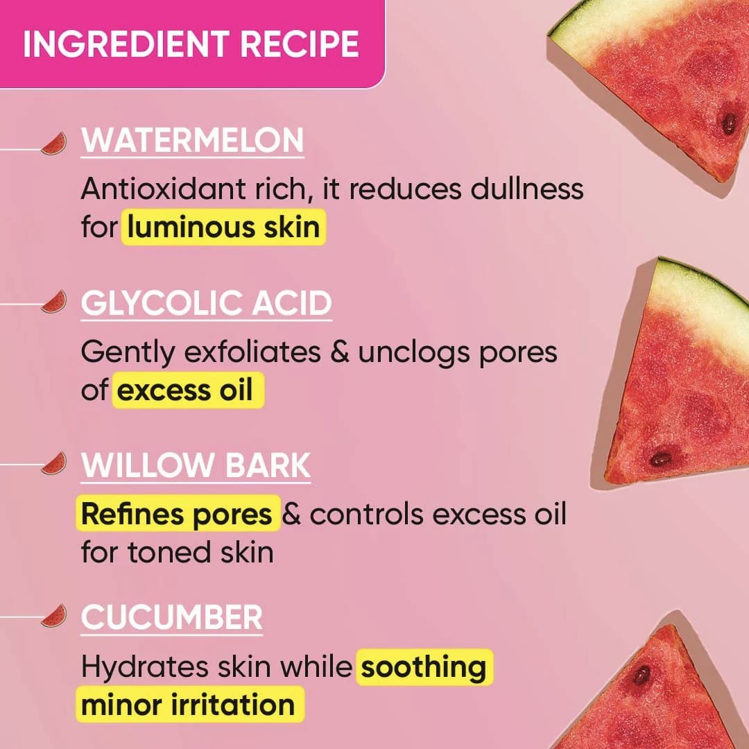DOT & KEY WATERMELON SUPERFLOW PORE TIGHTENING TONER WITH CUCUMBER & GLYCOLIC