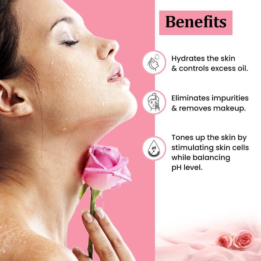 THE NATURAL WASH ROSE WATER 100ML