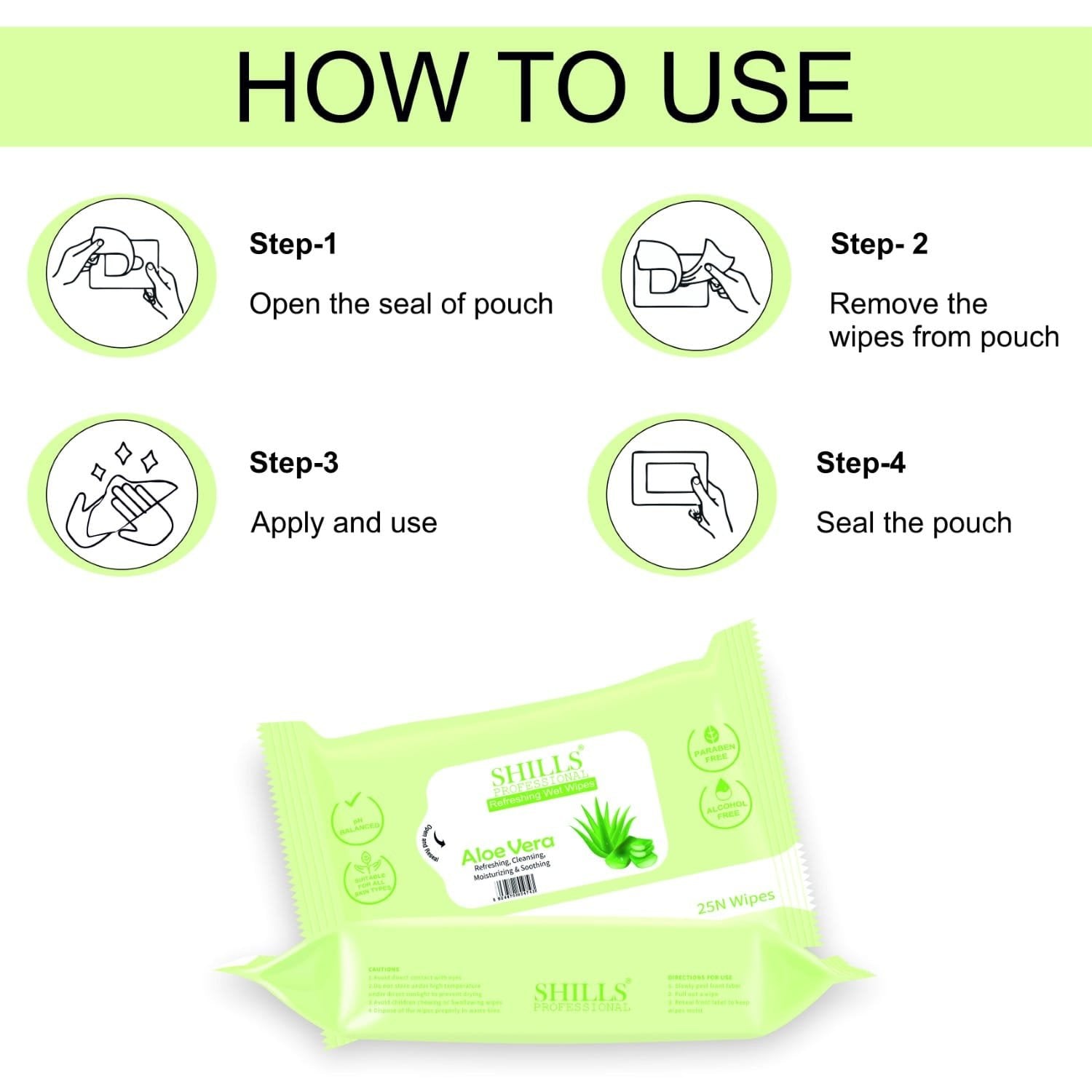 SHILLS WET WIPES MIX