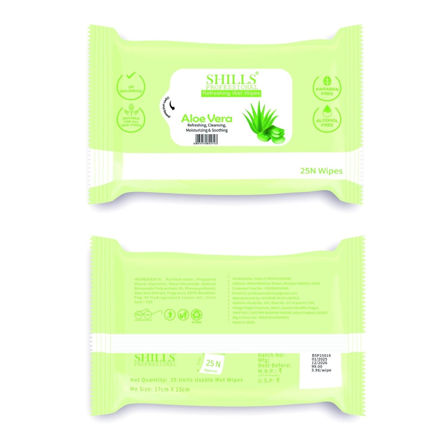 SHILLS WET WIPES MIX
