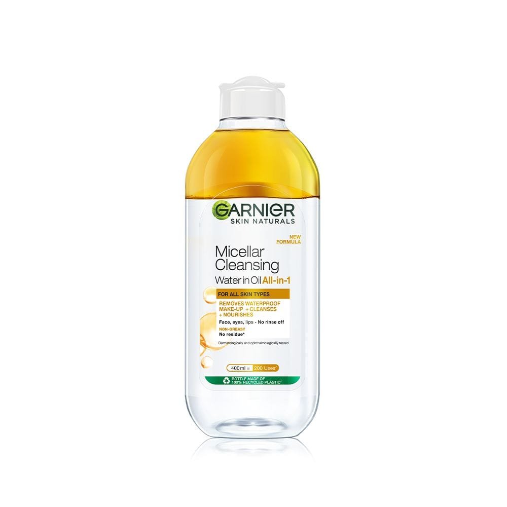 Garnier micellar cleansing water in oil ALL IN 1 (YELLOW)