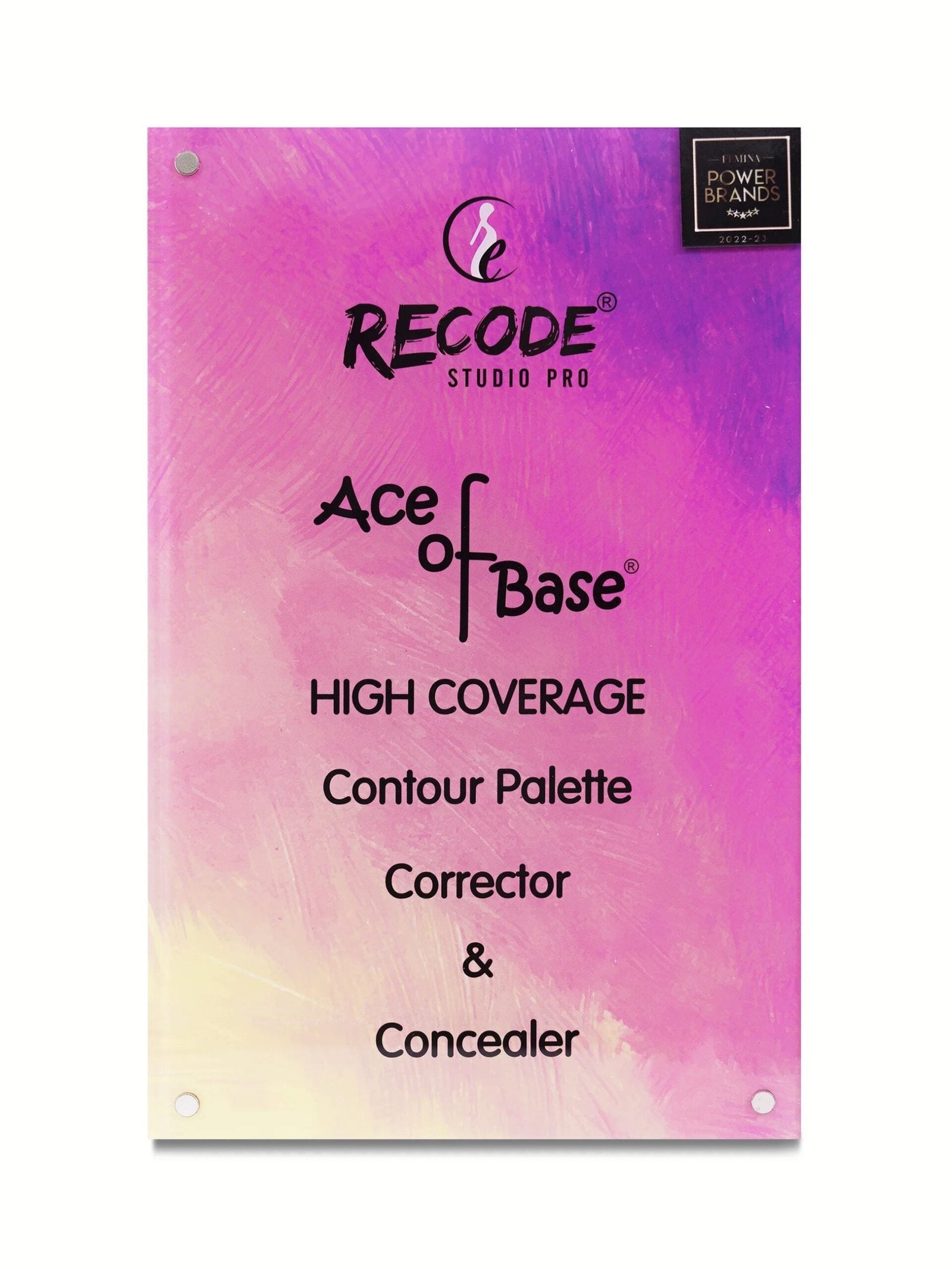 RECODE ACE OF BASE CONTOUR CORRECTOR & CONCEALER PALLETTE 52GMS