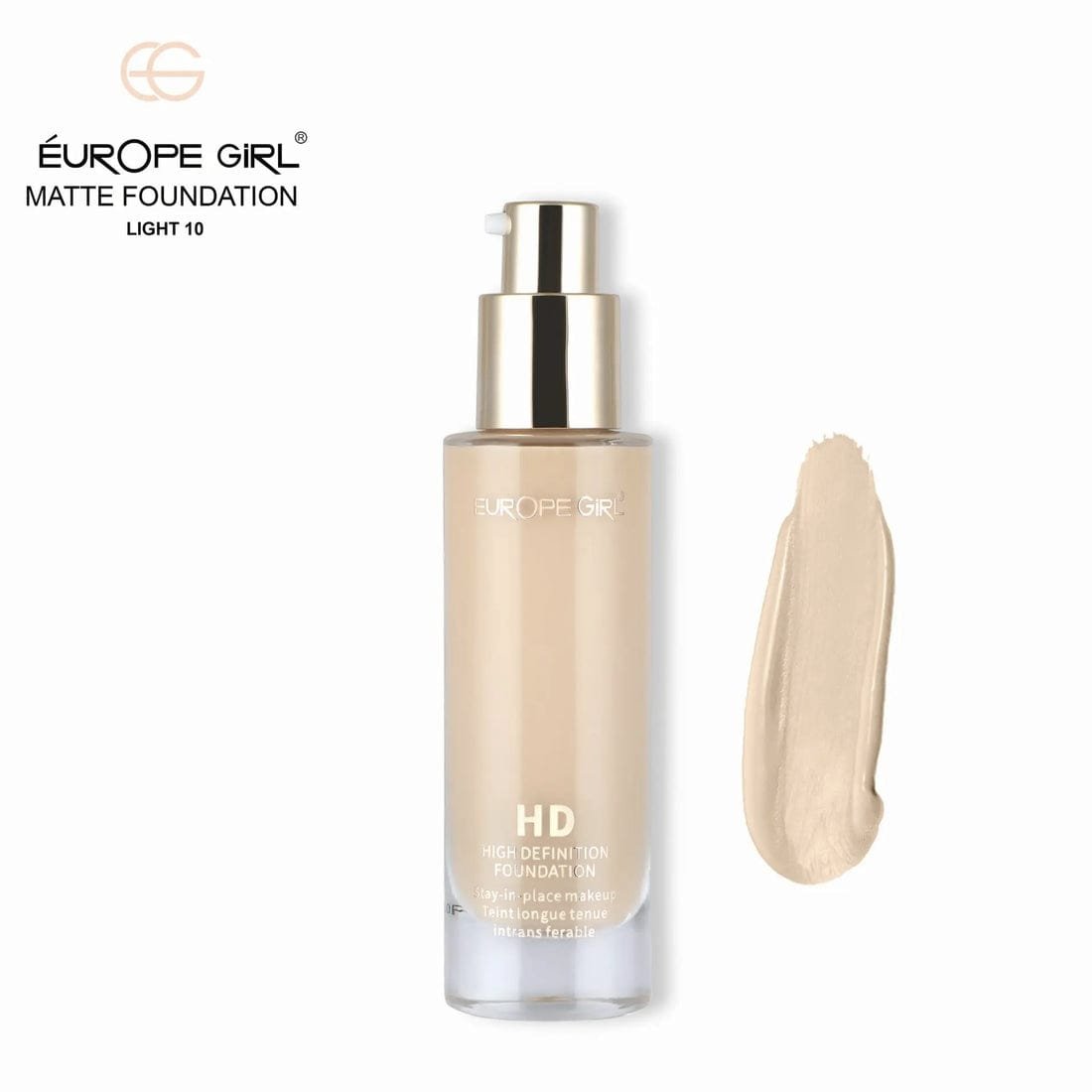 EUROPE GIRL HIGH DEFINITION FOUNDATION SPF 15 30ML