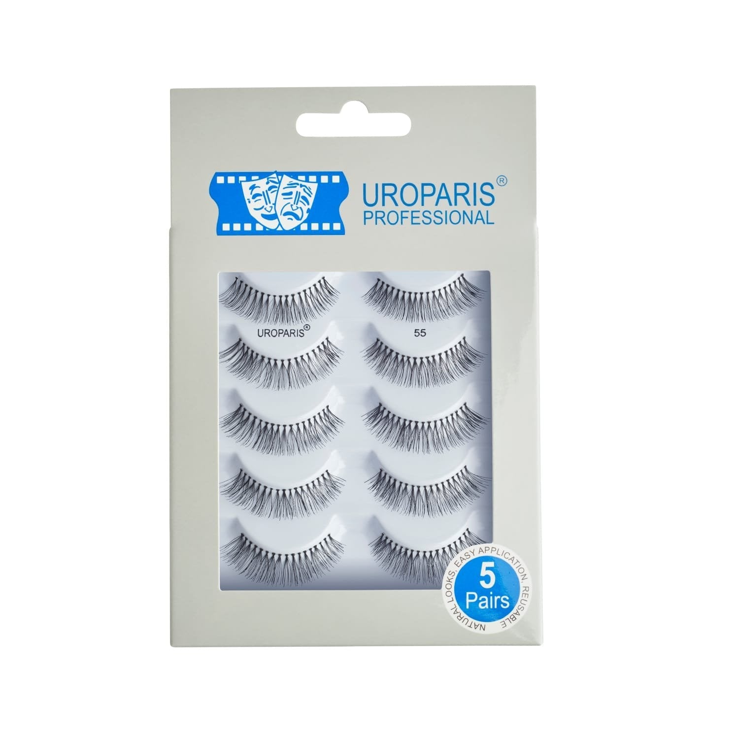 UROPARIS EYELASHES 5PCS SET
