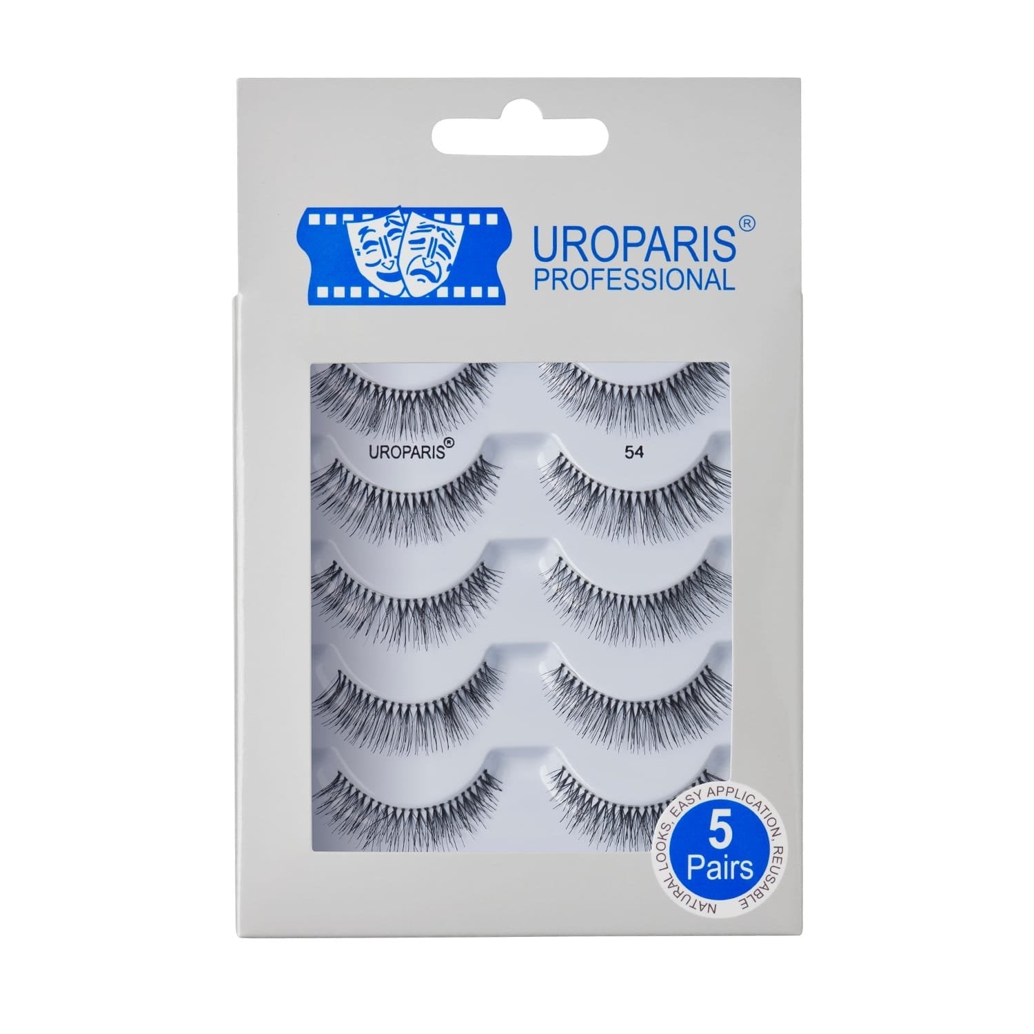 UROPARIS EYELASHES 5PCS SET