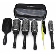 IKONIC BLOWDRY BRUSH SET PACK OF 6 (BLACK)