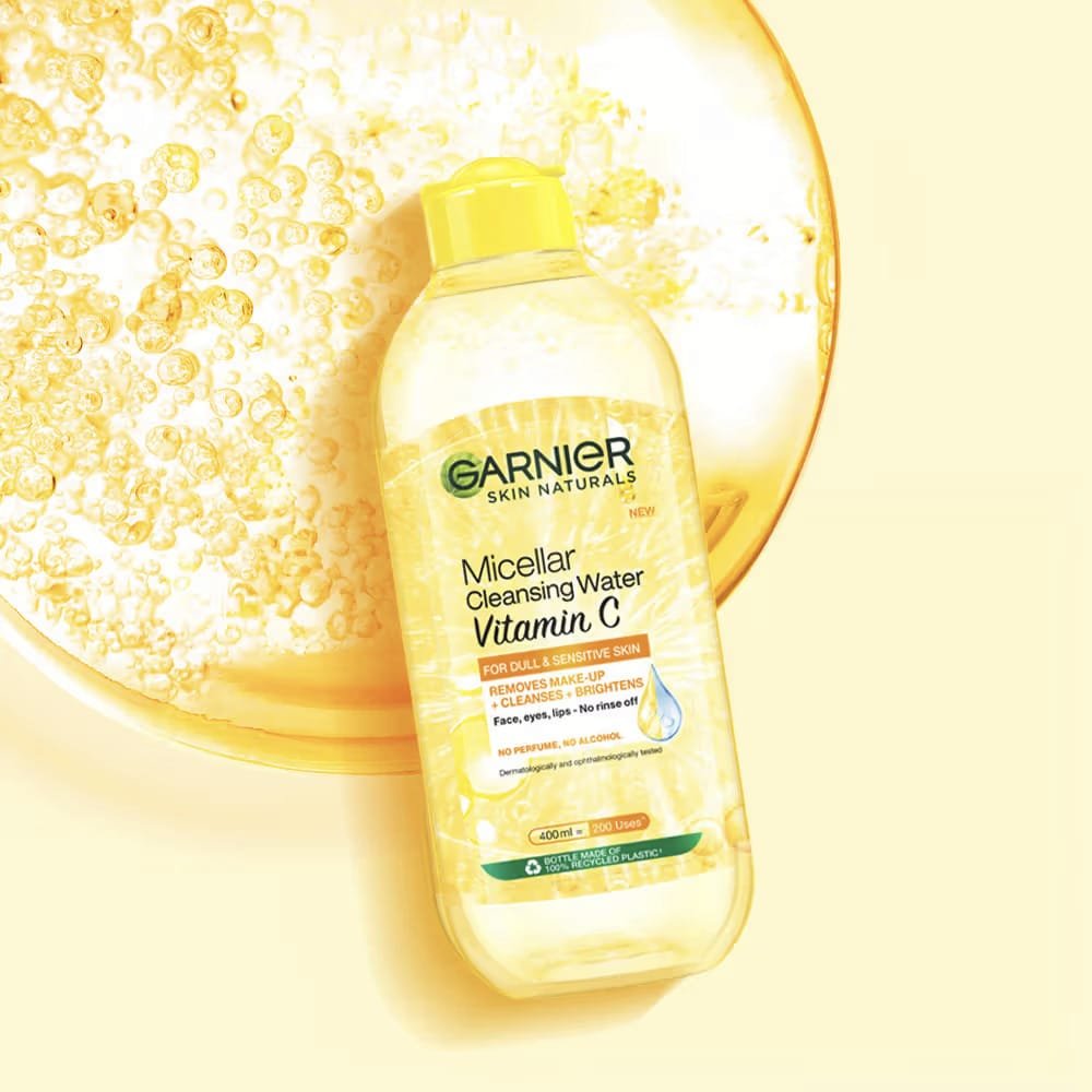 GARNIER MICELLAR CLEANSING WATER VITAMIN C