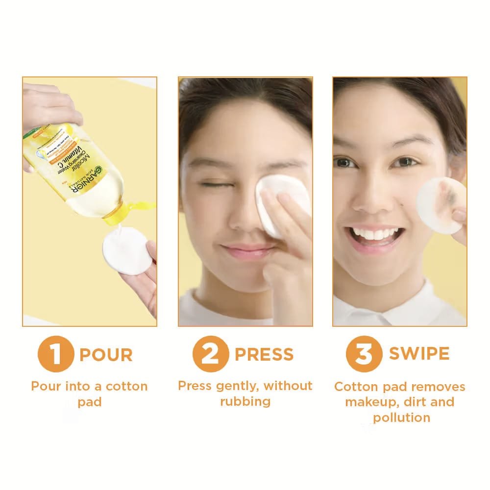 GARNIER MICELLAR CLEANSING WATER VITAMIN C
