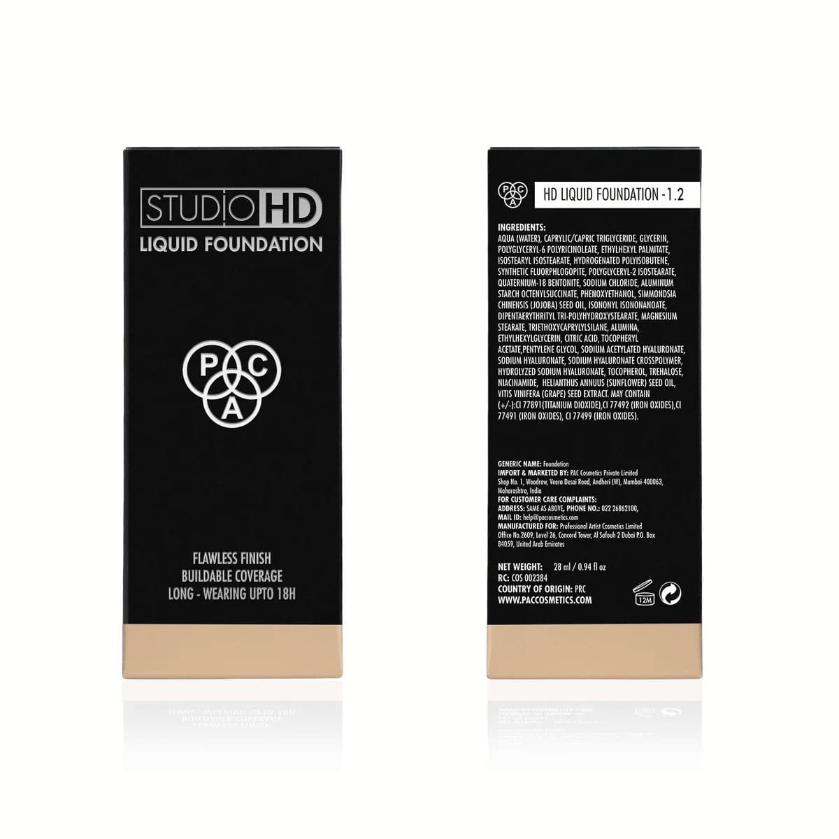 PAC HD LIQUID FOUNDATION