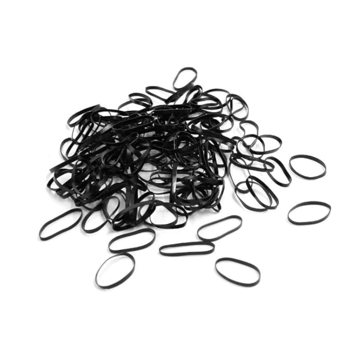 SNS RUBBER BAND BLACK GLOSSY MINI 50 GMS